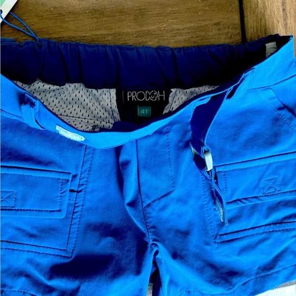 Stylish Sporty Boy Blue Cargo Shorts - Picture 3 of 3
